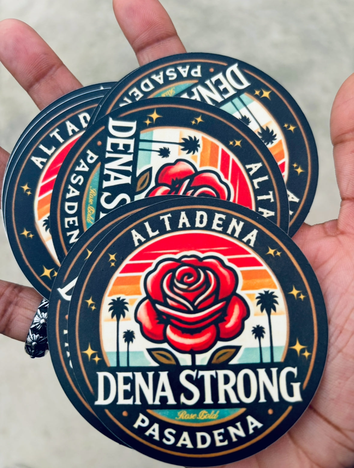 Dena Strong stickers