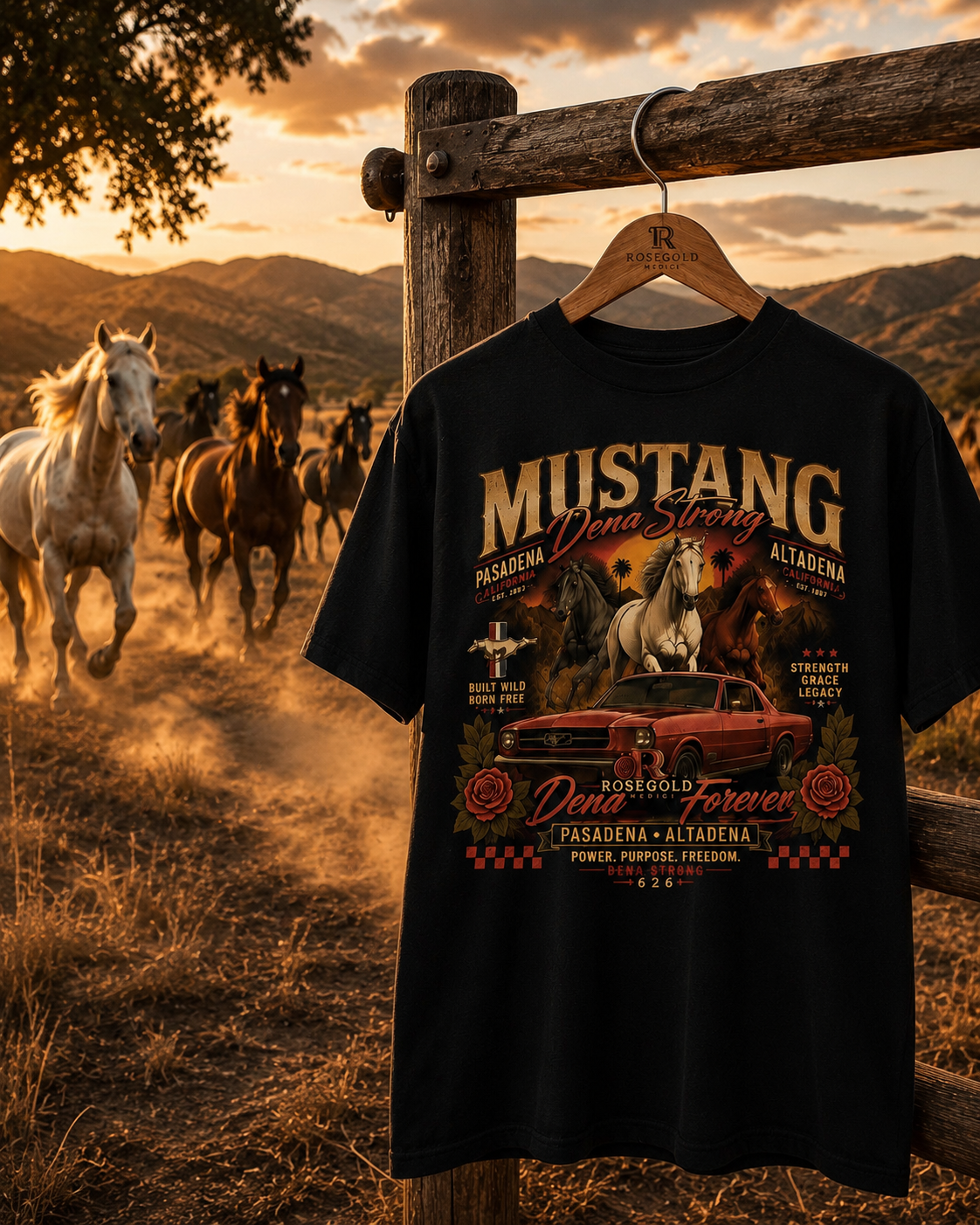 MUSTANGS FOR LIFE - The Fire Horse that Rose from the Ashes
